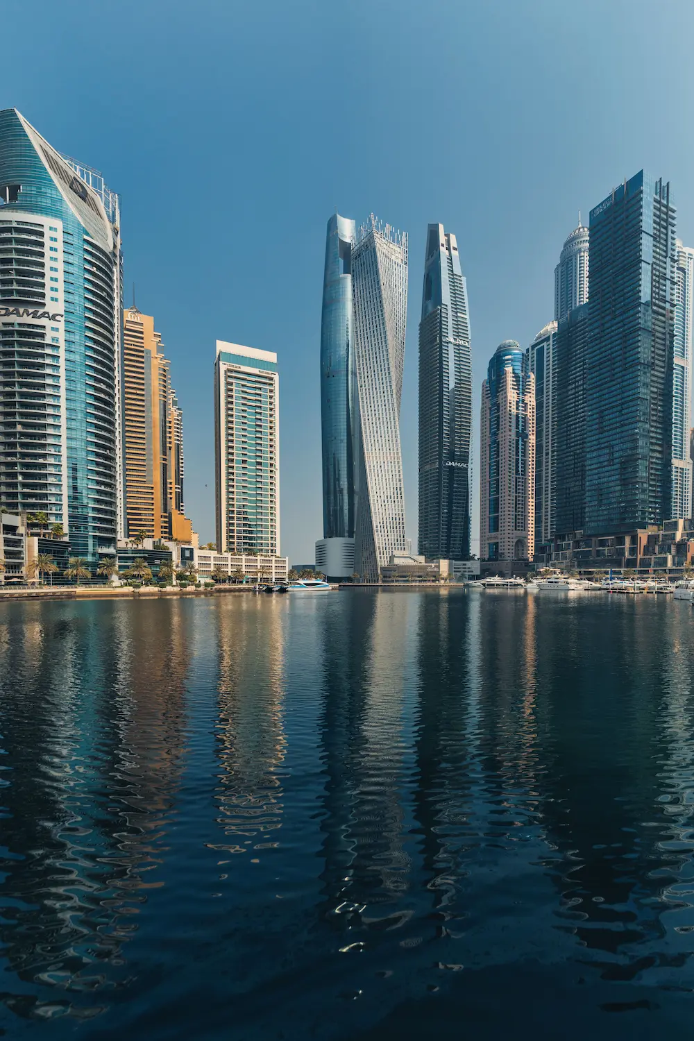 Dubai building facade